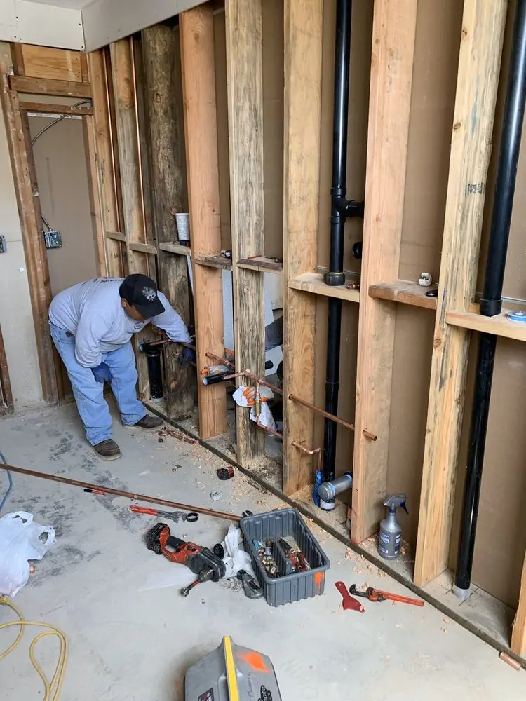 Commercial rough-in plumbing for Water Heater Replacement in Madison Heights